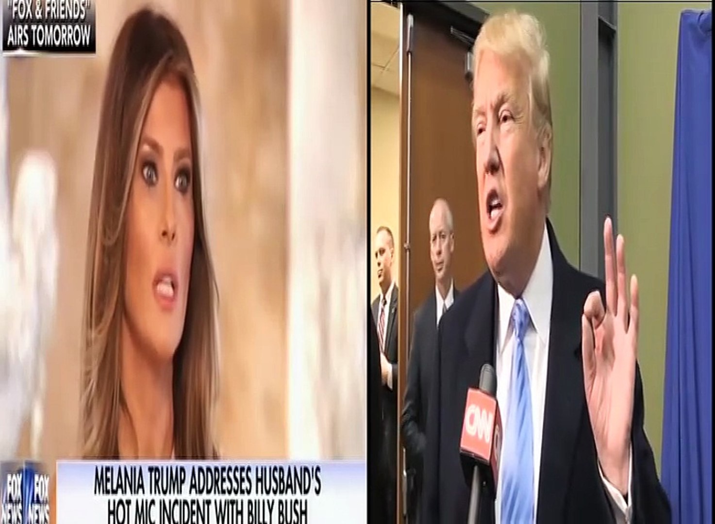 ⁣Melania Trump Defends Donald Trump