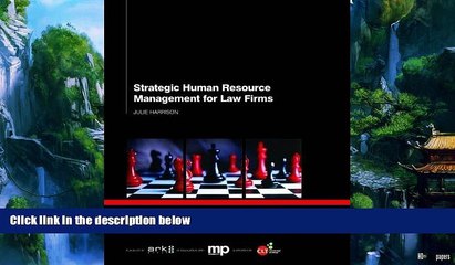 Books to Read  Strategic Human Resource Management for Law Firms  Full Ebooks Most Wanted