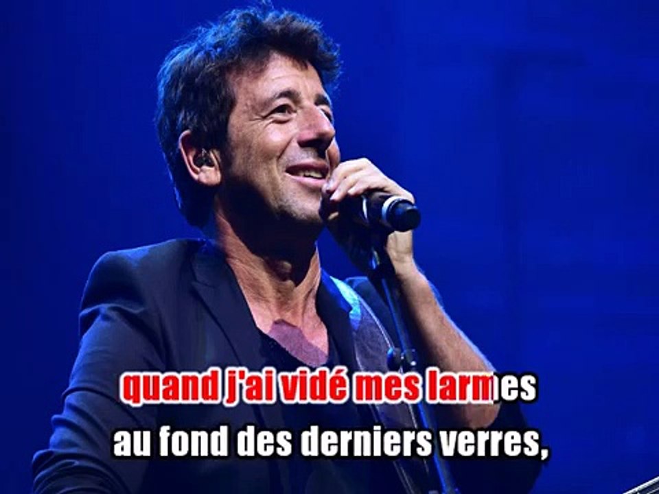 Patrick Bruel - Vous KARAOKE / INSTRUMENTAL