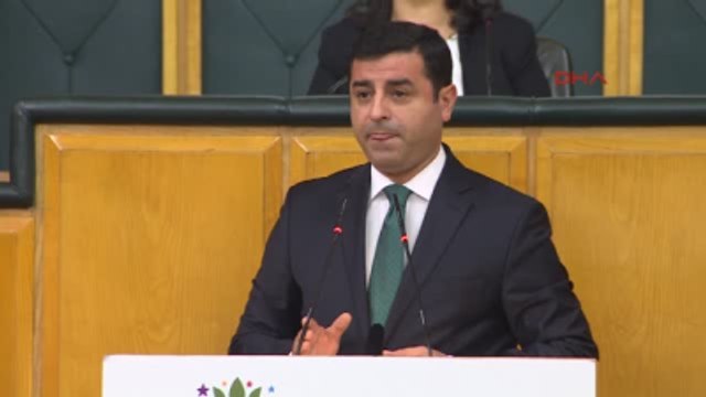 Selahattin Demirtaş Bu Tarafına Pkk, Bu Tarafına da Pyd'yi Alsaydınız Musul'da Bu Duruma...