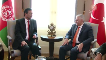 Başbakan Yıldırım, Afganistan Halk Meclisi Başkanı Ibrahimi Ile Görüştü