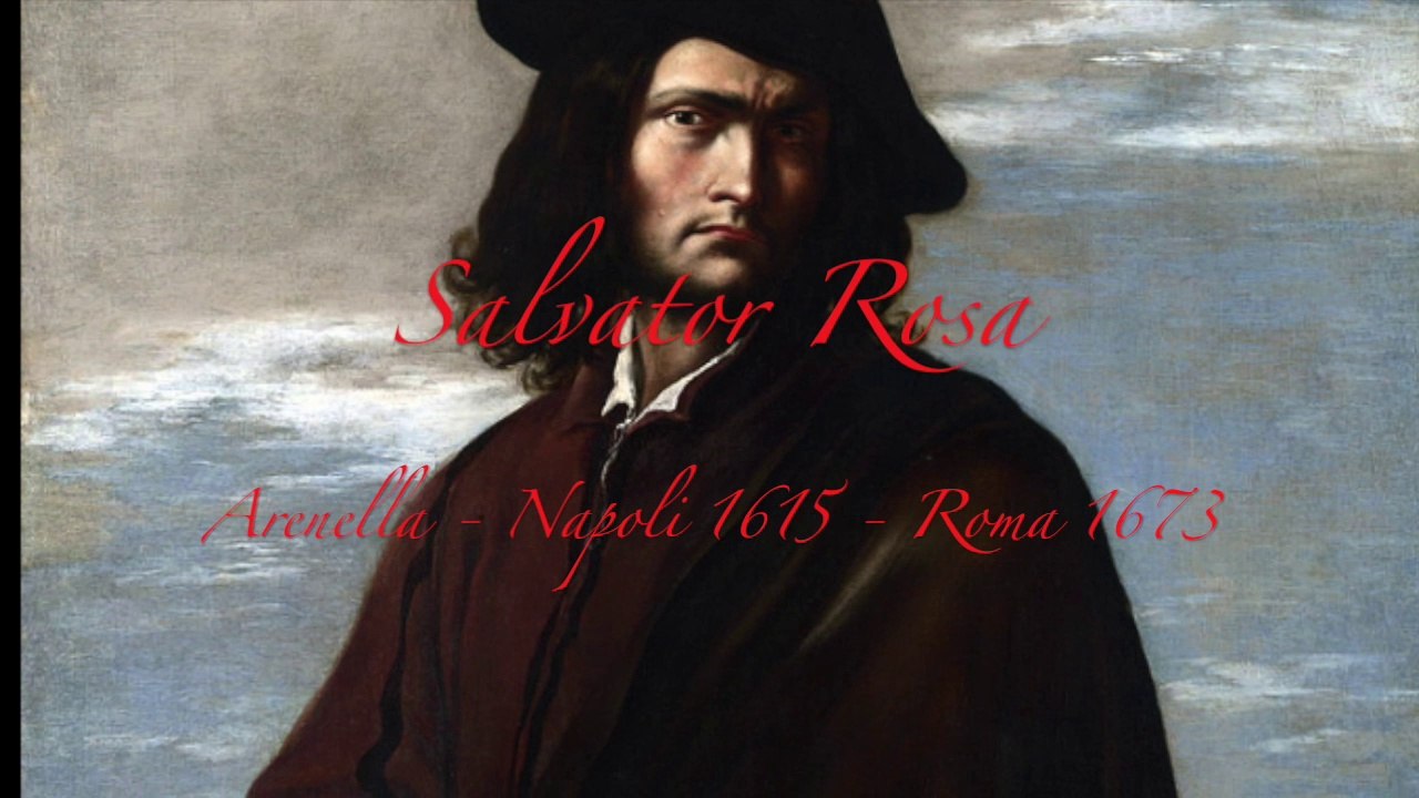 SALVATOR ROSA -Tra Paesaggi, Mito e Magia - dalla STORIA D'ITALIA di P.Giudici - di R. Mancini