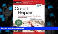 Big Deals  Credit Repair: Make a Plan, Improve Your Credit, Avoid Scams  Full Read Best Seller