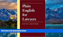 Books to Read  Plain English for Lawyers  Full Ebooks Most Wanted