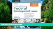 Big Deals  Essential Guide to Federal Employment Laws  Best Seller Books Best Seller