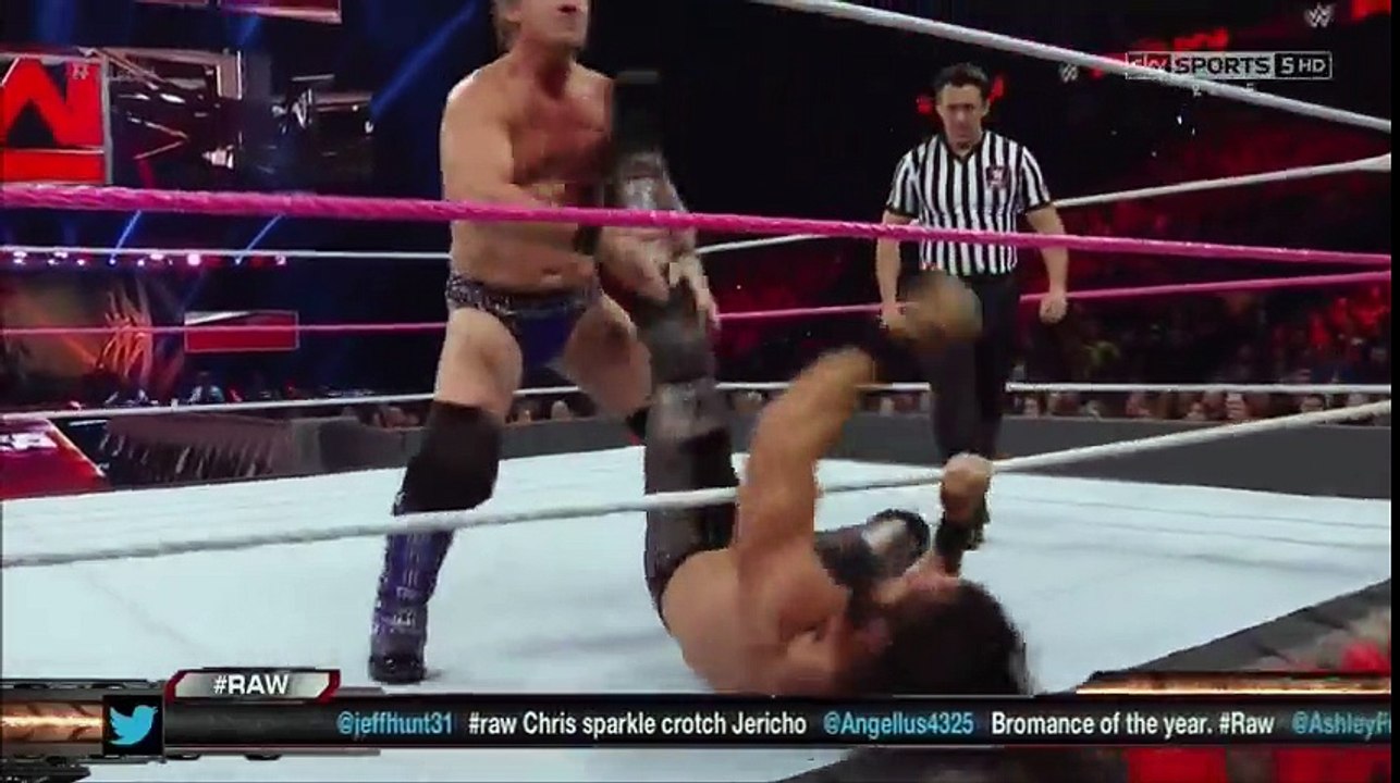 CHRIST JERICHO VS SETH ROLLINS
