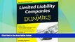 Big Deals  Limited Liability Companies For Dummies  Full Read Most Wanted
