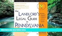 Big Deals  The Landlord s Legal Guide in Pennsylvania (Legal Survival Guides)  Full Ebooks Best