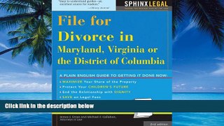 Big Deals  File for Divorce in Maryland, Virginia or the District of Columbia, 2E (Legal Survival