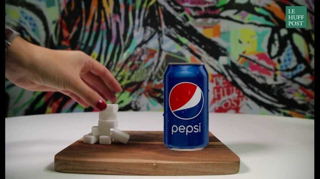 Combien de morceaux de sucre contient un Pepsi ?