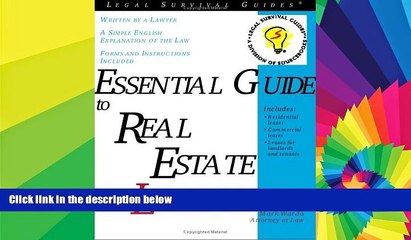 READ FULL  Essential Guide to Real Estate Leases (Complete Book of Real Estate Leases)  Premium