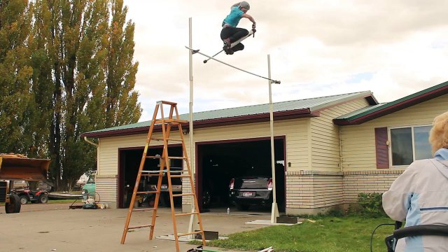 Plus haut saut avec un bâton sauteur (record du monde)
