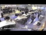 Brazil Bank Robbery Caught On CCTV  full footage.