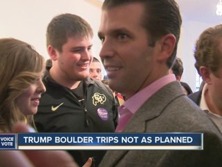 Donald Trump Jr under fire