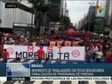 Brasil: Movimiento de Trabajadores Sin Techo se movilizan