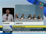 Ecuador: se inaugura Conferencia de la ONU sobre Vivienda y Desarrollo