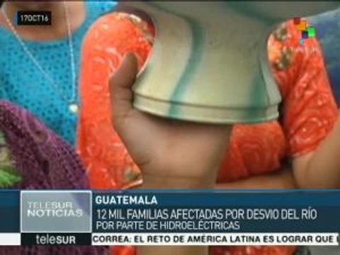 Guatemala: denuncian apropiación de río Cahabón por hidroeléctricas