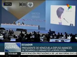 Inicia en Ecuador Conferencia Internacional Hábitat III
