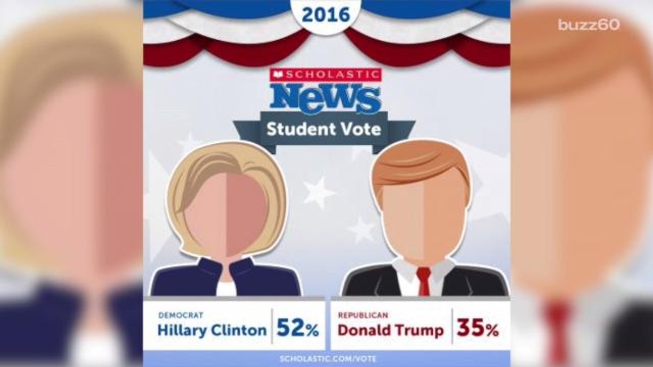 Kids Across The Country Cast Their Votes in Mock Election