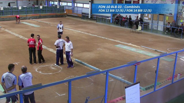 Second tour intégral fin, Club Elite Masculin, J2, Fontaine contre Balaruc, Sport Boules, saison 2016-2017