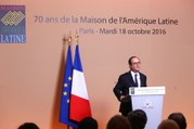 Discours au 70ème anniversaire de la maison de l’Amérique latine