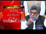 PTI ke Sardar Yar Mohammad Rind ki zibaan phisal gai aur Pervaiz Rasheed ki jaga Sheikh Rasheed ko gaalian dene lag gaye