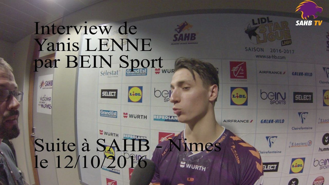 SAHB : interview de Yanis Lenne