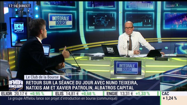 Le Club de la Bourse: Nuno Teixeira, Xavier Patrolin et Frédéric Rozier - 18/10
