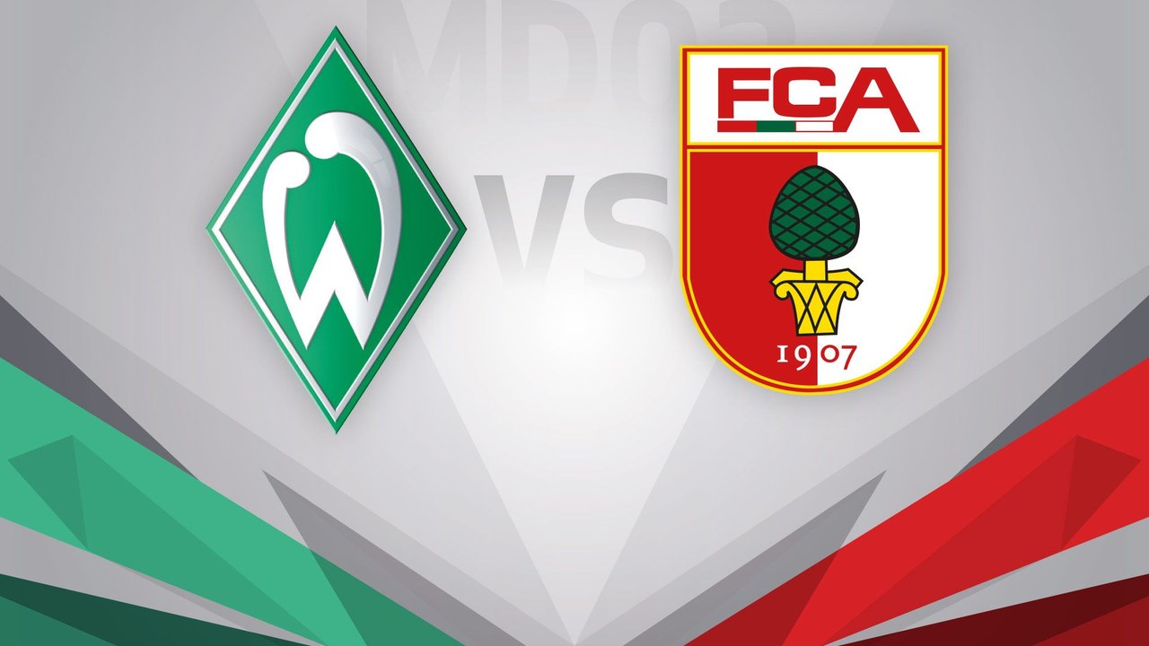 Höhepunkte Ligaspiel Bremen - FC Augsburg