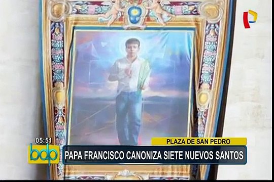 Papa Francisco canonizó a siete nuevos santos, entre ellos dos latinoamericanos