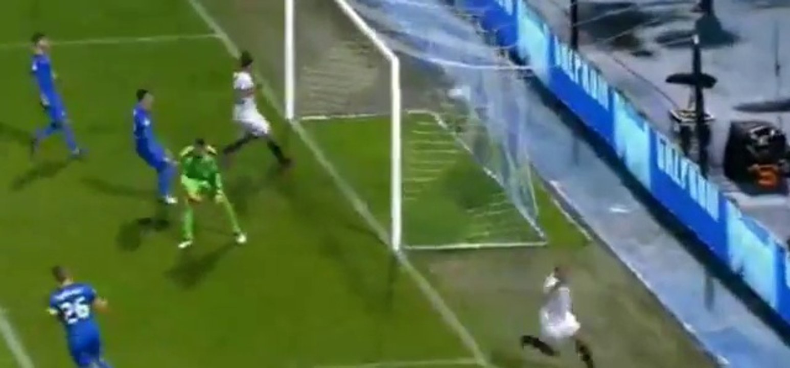 Nasri Goal - Dinamo Zagreb vs Sevilla 0-1 -