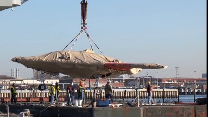 Potential Future US Jet Fighter in Action  Northrop Grumman X-47B UCAV