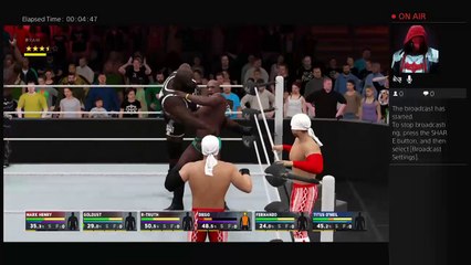 WWE2K17 Raw 10-17-16 Golden Truth Mark Henry Vs Primo Epico Titus O Neil