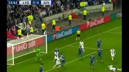 Buffonische drags penalty from Lacazette ! Juventus 1 - 0 Lyon & 18 Oct 2016 HD