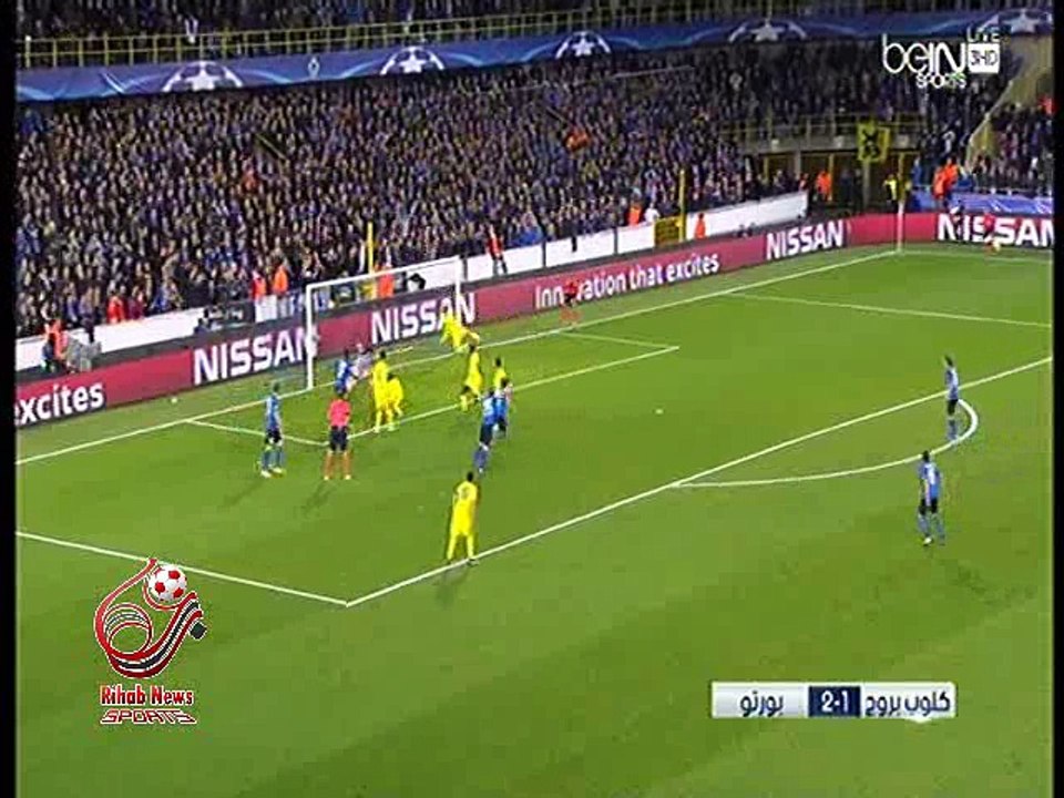 اهداف مباراة ( كلوب بروج 1-2 بورتو ) دوري ابطال اوروبا