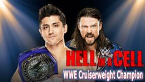 TJ Perkins (c) vs. Brian Kendrick WWE 2K17 HELL IN A CELL WWE Cruiserweight Championship Match HD Gameplay simulation