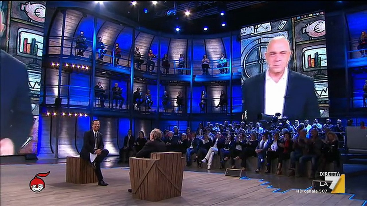 La Copertina di Maurizio Crozza a diMartedì del 18 Ottobre 2016