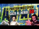 ¡La Partida MÁS ÉPICA! Arrasando en Caza al Héroe 50-1 Star Wars Battlefront