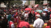 Chavistas muestran apoyo a presupuesto aprobado por Maduro