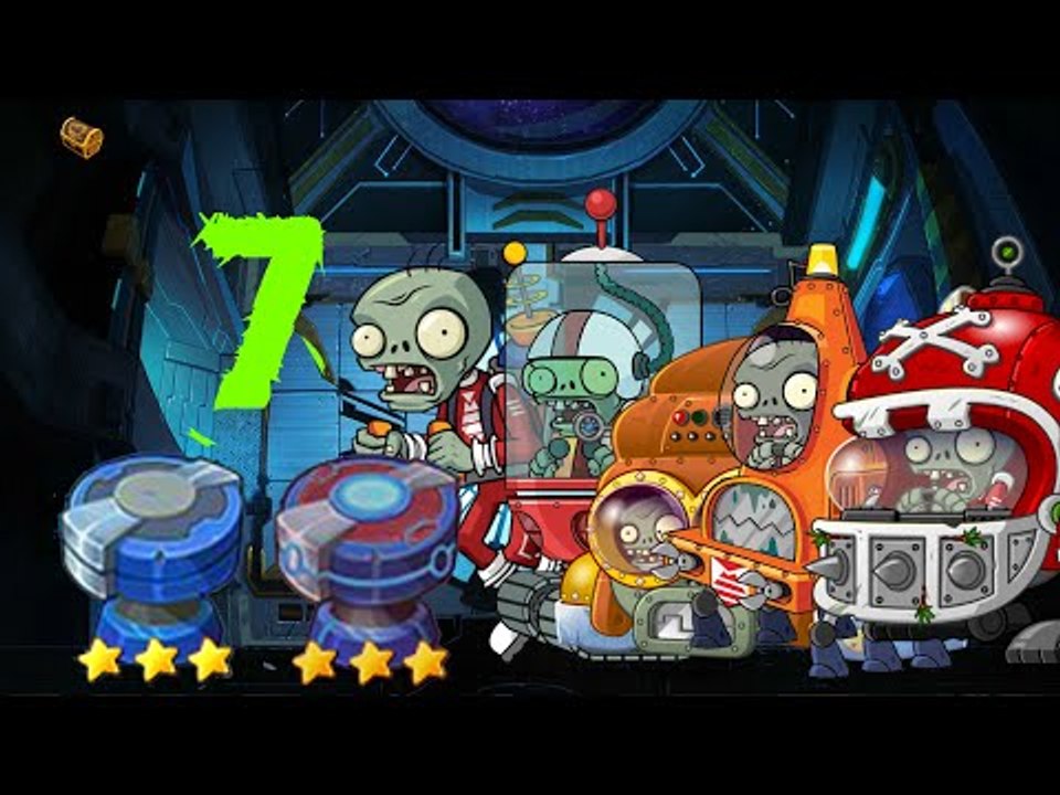 PvZ Online - Adventure Mode - Space War 7 [4K 60FPS]