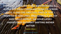 Graham Nelson Quotes
