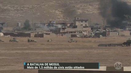 Batalha para expulsar Estado Islâmico de Mosul provoca novo drama humanitário