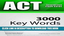 [PDF] ACT Interactive Flash Cards - 3000 Key Words. A powerful method to learn the vocabulary you