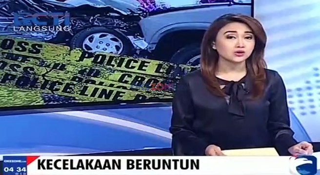 Kecelakaan Beruntun di Jalur Utama Pasuruan Jawa Timur