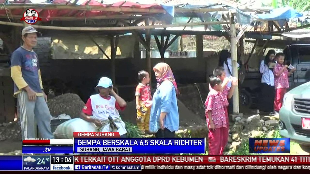 Subang Dilanda Gempa 6,5 SR