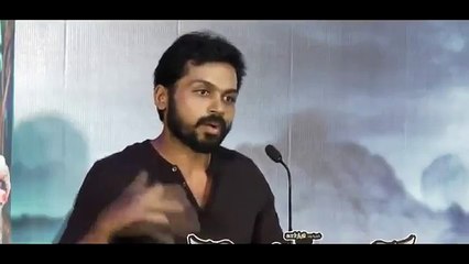 Karthik talks about Kaashmora team Hard Work