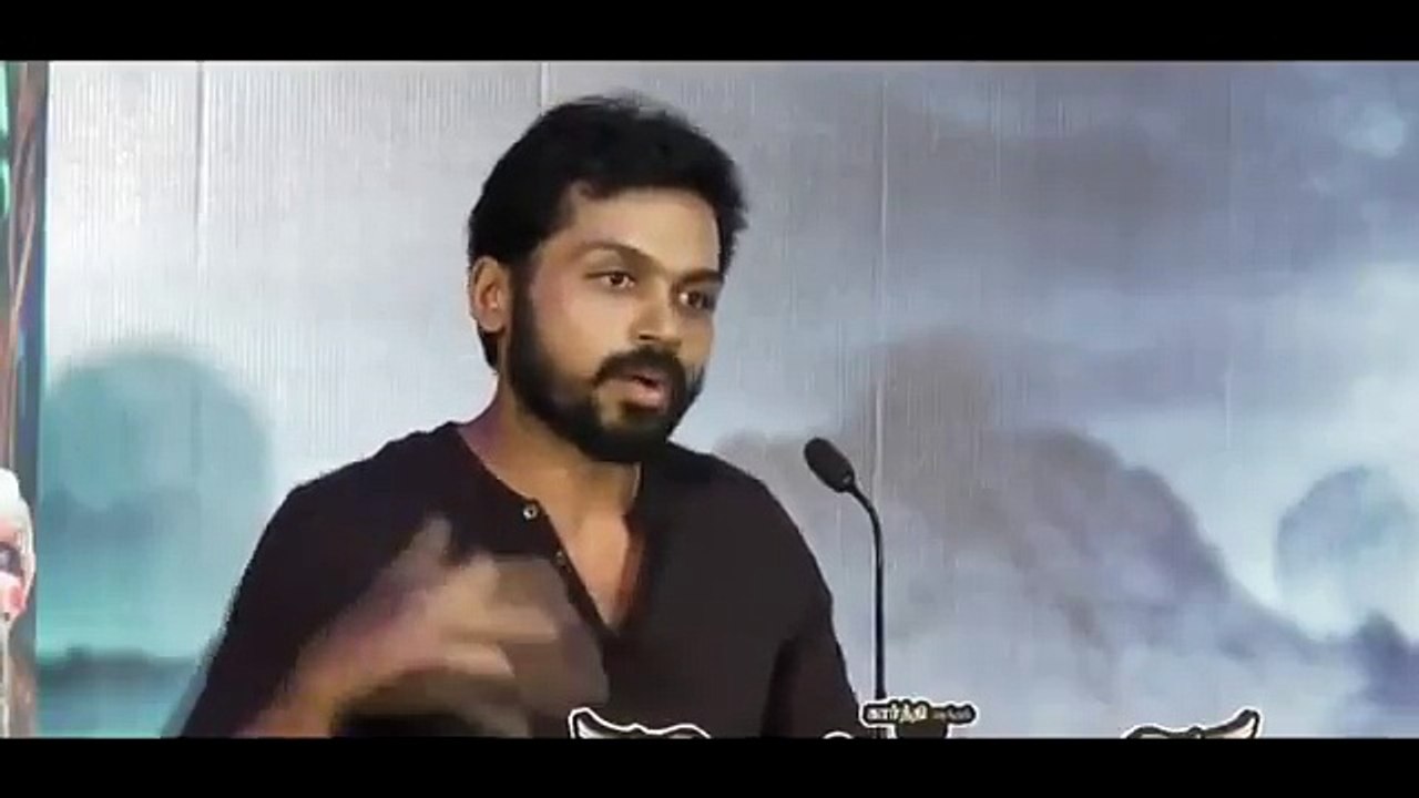 Karthik talks about Kaashmora team Hard Work