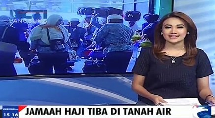 Jamaah Haji Tiba di Tanah Air