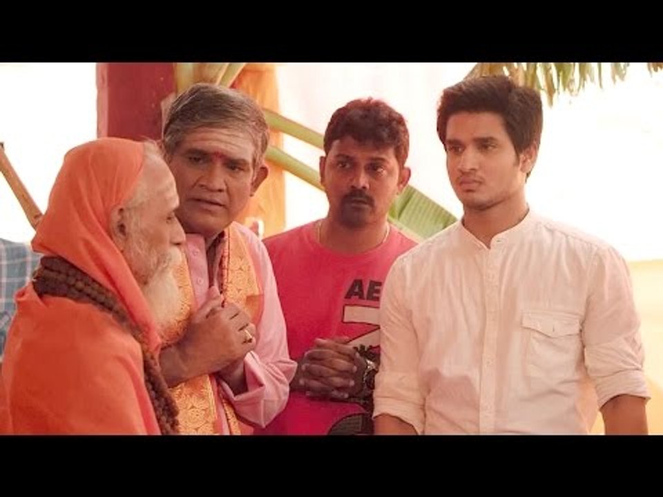 Karthikeya Scenes - Swamiji Reveal Lord Subramanya Temple History - Nikhil, Swati, Tanikella Bharani