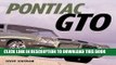 [BOOK] PDF Pontiac GTO: Four Decades of Muscle (Muscle Car Color History) Collection BEST SELLER